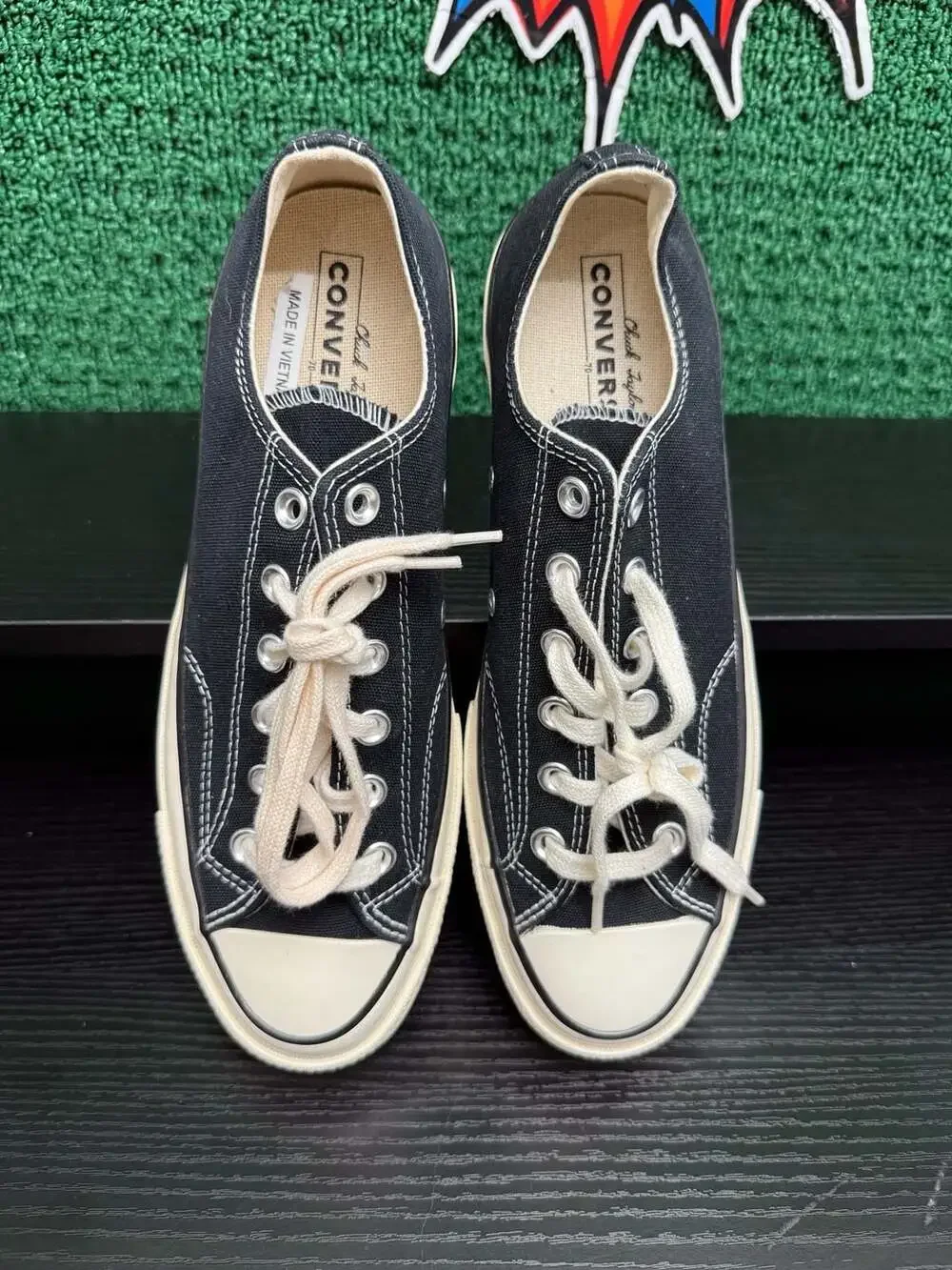 Converse Chuck 70 Ox Black/Egret Men’s Size 8/10W Brand New - Picture 4 of 6